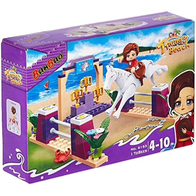 BanBao TRENDY BEACH, MULTI-COLOUR, 6153, 119 PIECES - Image 1