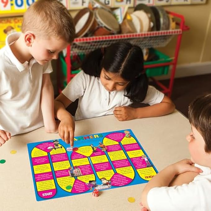ديداكس Didax Educational Resources 500063 ألعاب لوحية للمهارات الاجتماعية (6 عبوات) ، متعدد الألوان - Image 3