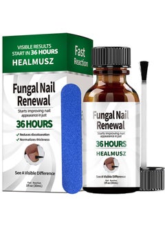 Toenail Fungus Treatment Extra Strength - Fungal Nail Renewal Treatment for Toe Nail and Fingernails - Nail Repair Solution for Thick, Broken, Discolored Nails- Renews Damaged Cracked Ingrown Toenail