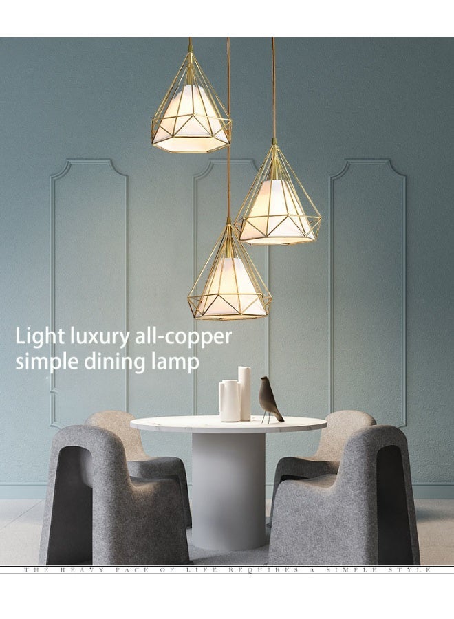 Modern and Simple LED 3-Color Light-Adjustable Chandelier, Suitable for Homes, Restaurants, and Bars - Image 2