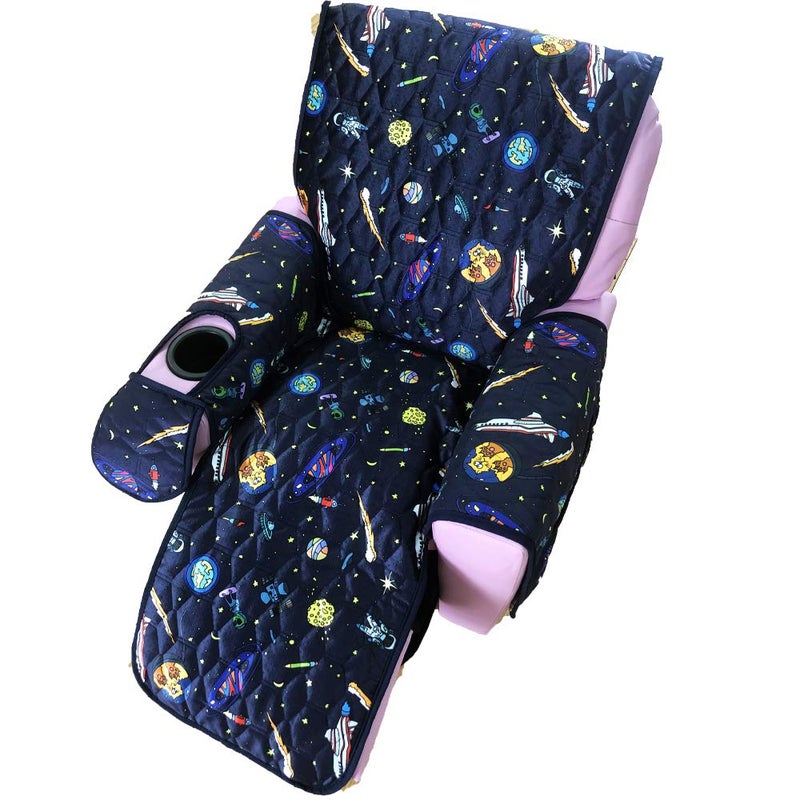 RBSC Home Kids Recliner Chair Cover Only Antislip Waterproof Kids 14 Inch Recliner Chair Cover for Boys