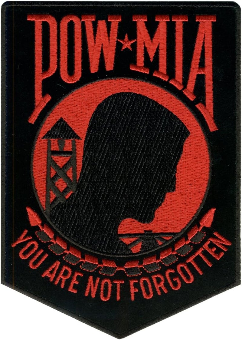 Hot Leathers POW MIA Embroidered Patch - Image 1