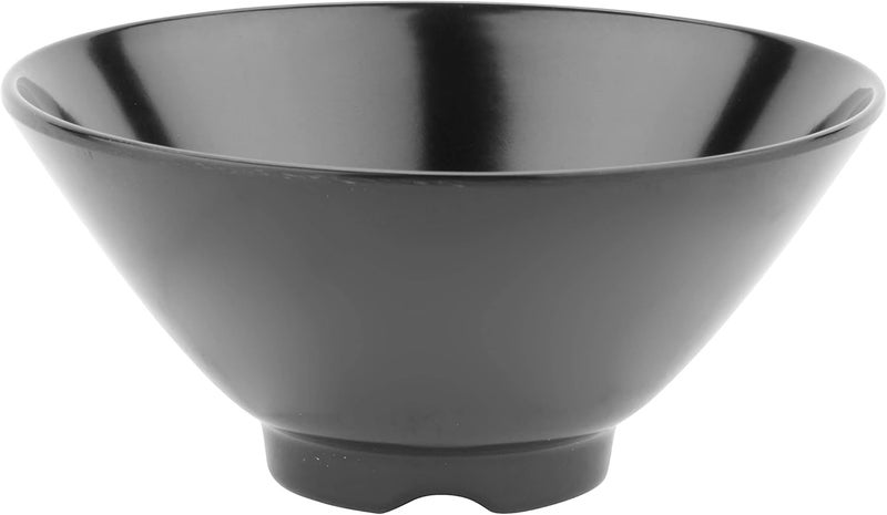 GET 0180BKEC Melamine RiceCone Bowl 8 Ounce Black Set of 4 - Image 2