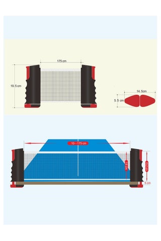 Ping Pong Paddle Set, Portable Table Tennis Set with Retractable Net,Rackets,Balls and Carry Bag for Indoor/Outdoor Games - view 4
