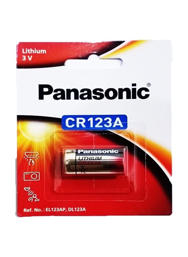 Panasonic CR123 Photo Power Lithium Battery 