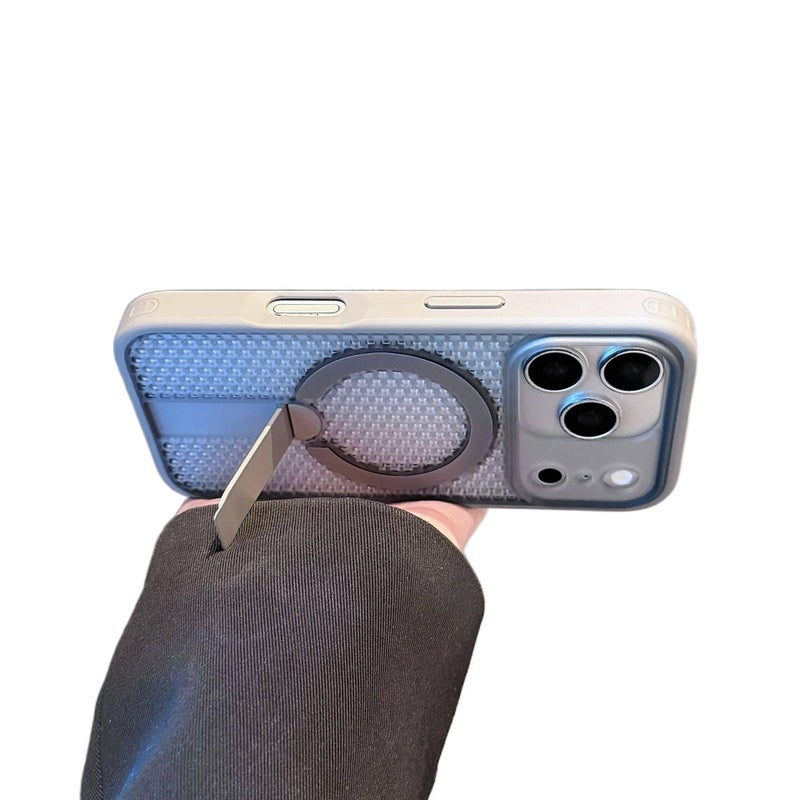 MagSafe Case | Shockproof Cover for iPhone 13 | Strong Magnetic | Purple | PC - Image 5