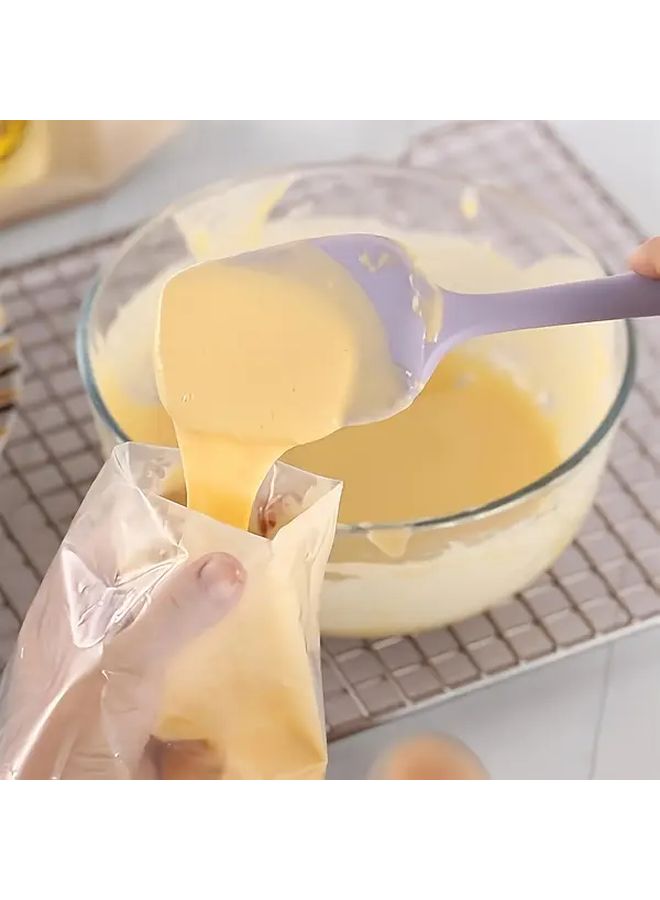 Purple Flexible Silicone Baking Tool Set 2pcs High Temperature Resistant Easy Clean - Image 5