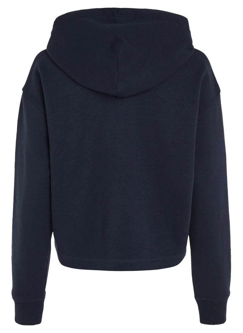 TOMMY JEANS Pocket Detail Logo Printed Hoodie