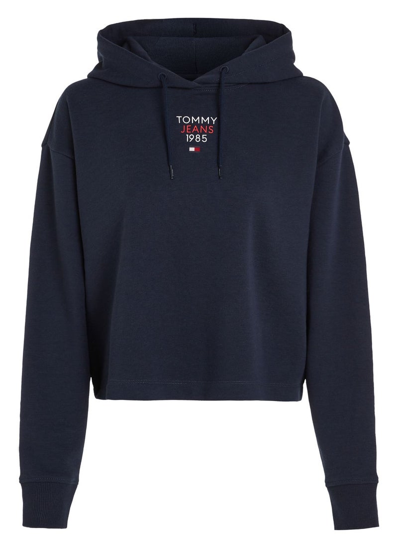 TOMMY JEANS Pocket Detail Logo Printed Hoodie  - Image 4