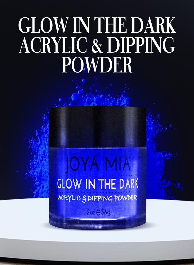 JOYA MIA Glow-in-the-Dark Acrylic & Dipping Powder - Premium Nail Powder for Flawless Enhancements, Available in 12 Colors, 2 oz (DPGW-2) - Joya Mia - Image 3