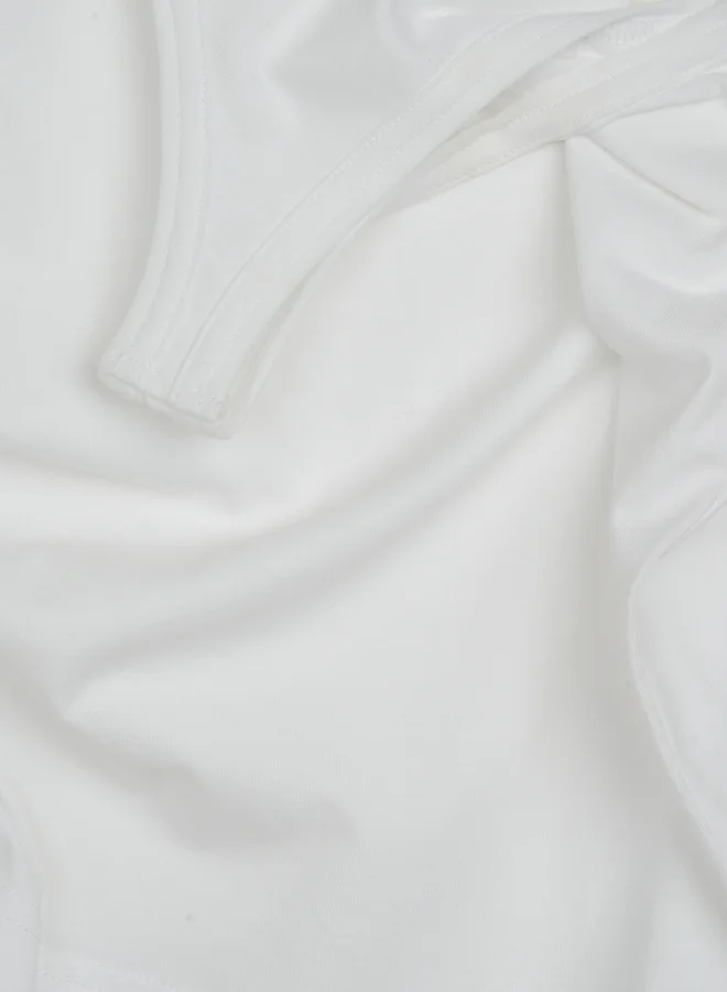 ستايلي Styli Pack of 2 - Solid Cotton Vest