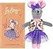 LEVLOVS Angelica Ballerina Doll Sissy Mouse in Box Mouse in a Box Baby Registry Gift inen Toy Plush Doll Plush Toy - Image 2