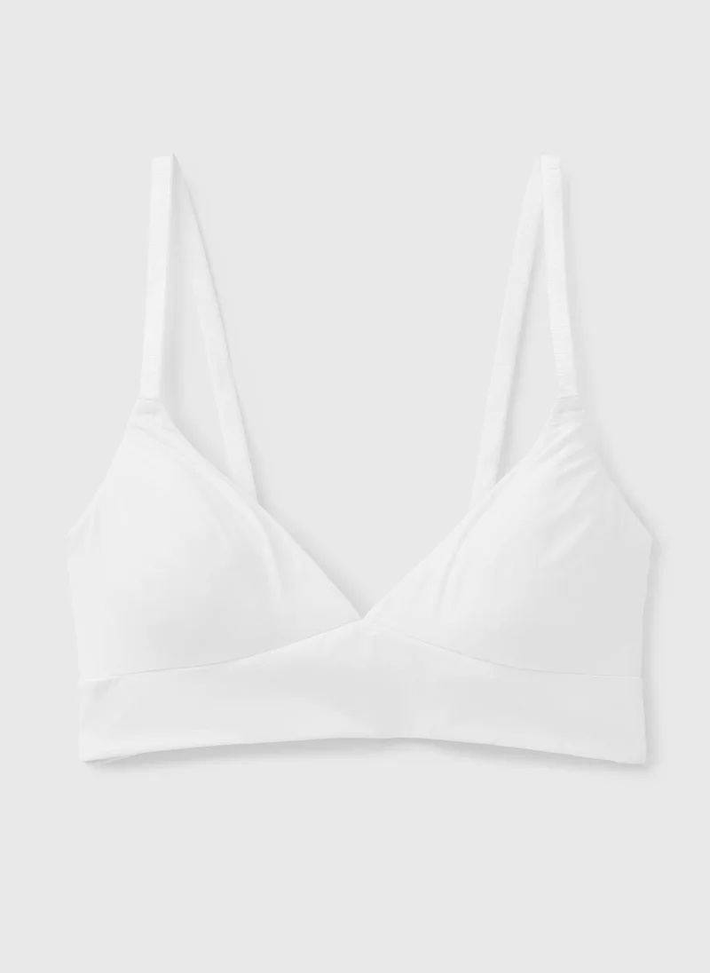 ماتلان White Smooth Non Wired Bra