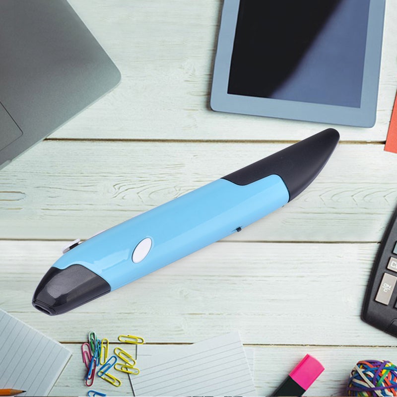 📱 قلم بصري لاسلكي 2 4 جيجاهرتز مزود بفأرة USB قابلة للتعديل للأجهزة اللوحية واللابتوب وأجهزة الكمبيوتر والتلفاز الذكي باللون الأزرق - Image 5