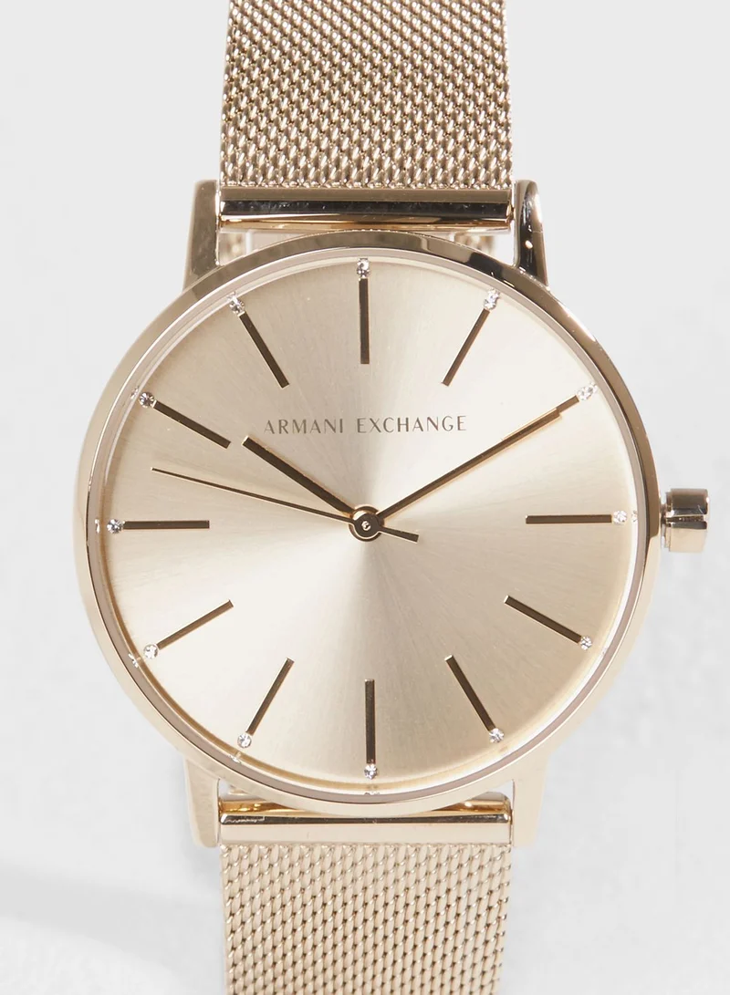 Armani Exchange Lola Mesh Strap Analog Watch