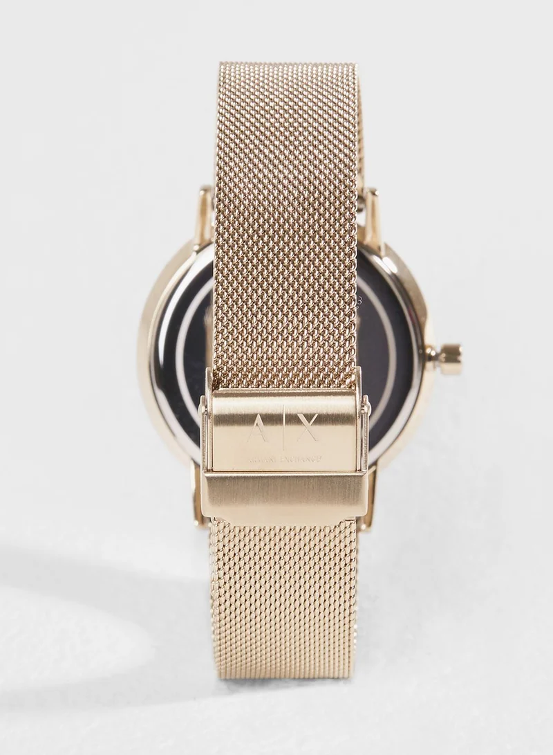 Armani Exchange Lola Mesh Strap Analog Watch