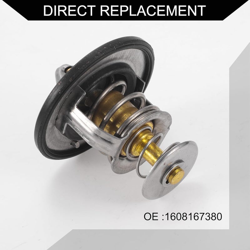 Hihaha No.1608167380 Car Thermostat for Toyota Camry and Lexus ES350 - Durable Metal Engine Coolant Thermostat - Image 4
