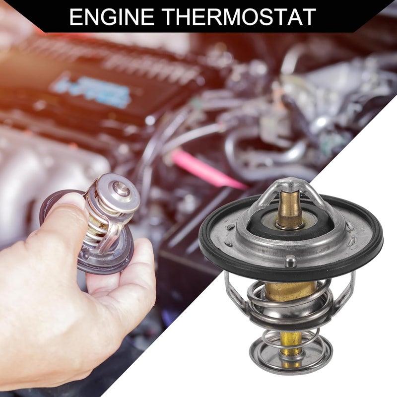 Hihaha No.1608167380 Car Thermostat for Toyota Camry and Lexus ES350 - Durable Metal Engine Coolant Thermostat - Image 3