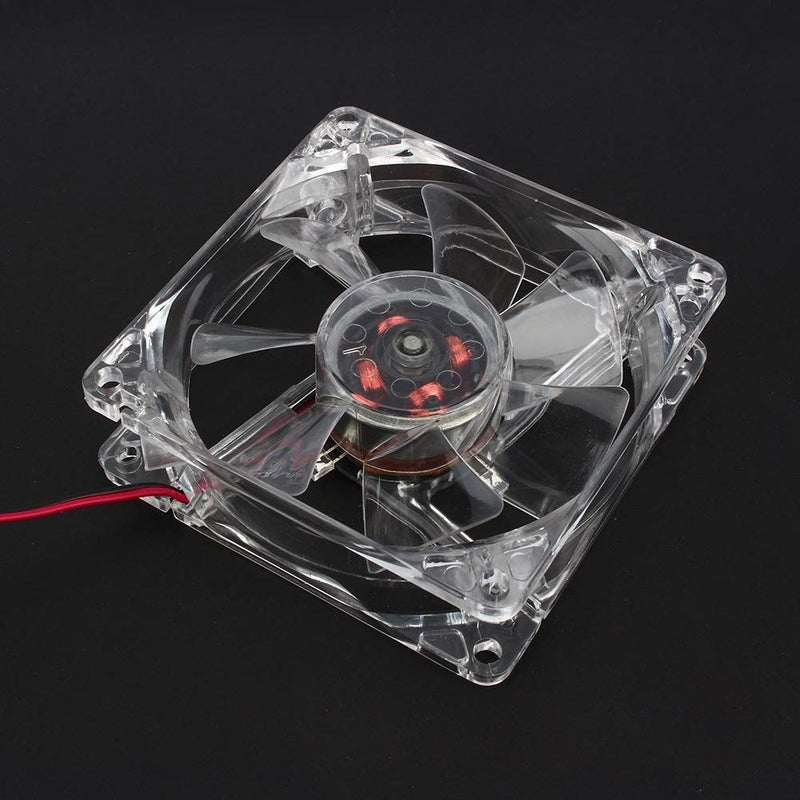80mm Blue LED PC Case Fan 4 Pin DC 12V CPU Cooling System Fan - Image 4