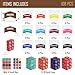 FIGURESLAB 108PCS MTG Keyword Counters Tokens 12mm MTG Life Counter Dice Set for Magic Card with Box Compatible with Magic CCG Card Gaming Accessories - Image 4