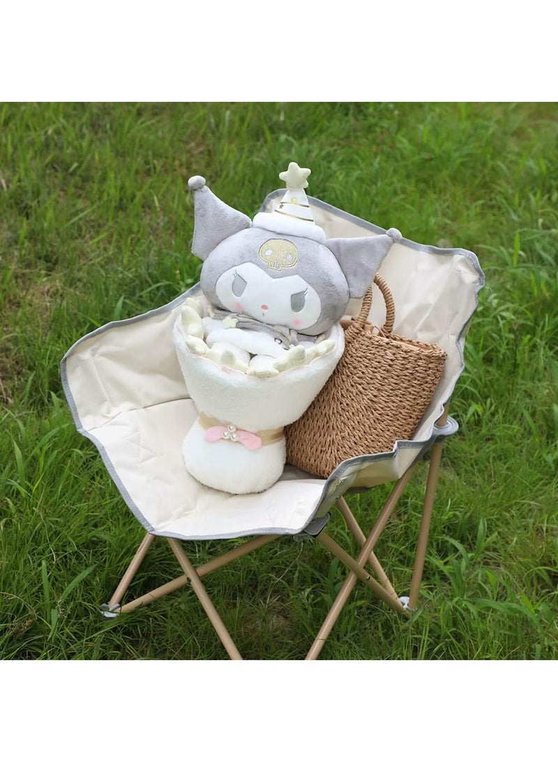 عام 2 في 1 الكرتون كورومي زهرة باقة دمية أفخم هدية فتاة - Image 1