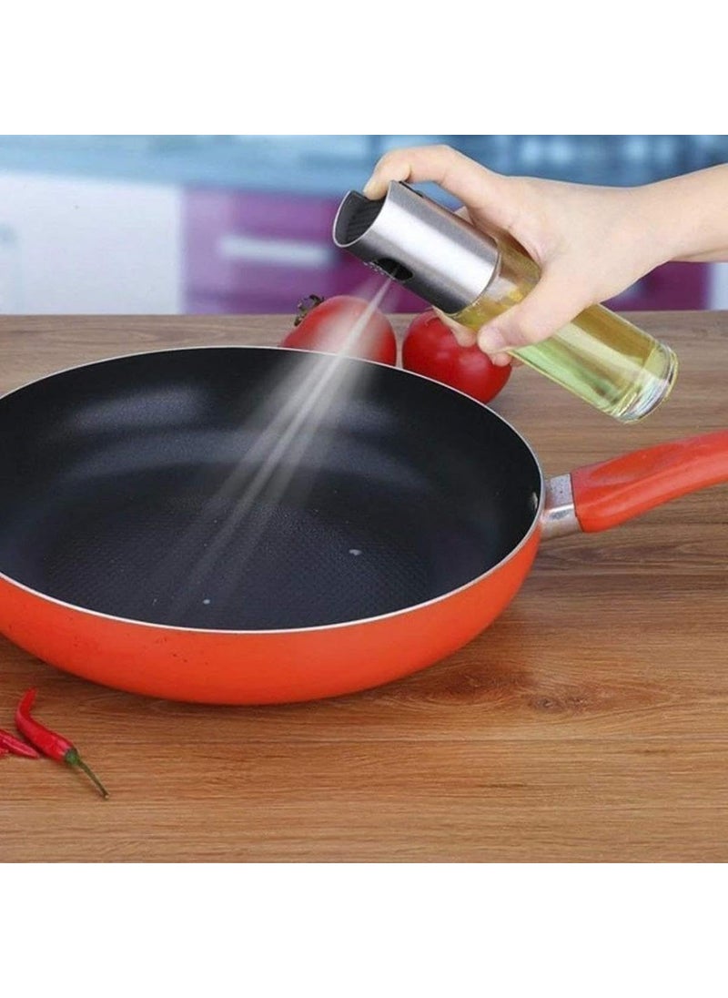 PURCHASE PLUSE PURCHASE PLUSE OIL SPRAYER Clear Glass Oil Dispenser Vinegar Spray Bottle Oil Dispenser for Cooking Salad BBQ Roasting Portable Oil Dispenser 1 pcs 100 ml  - Image 3