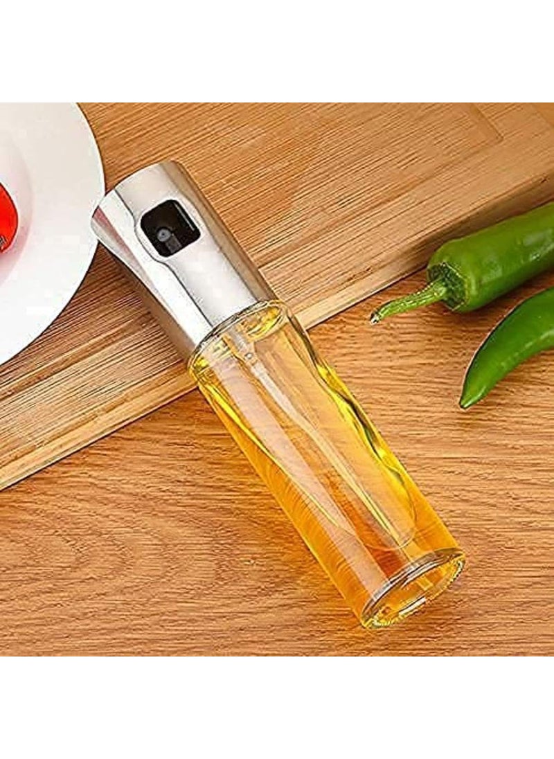 PURCHASE PLUSE PURCHASE PLUSE OIL SPRAYER Clear Glass Oil Dispenser Vinegar Spray Bottle Oil Dispenser for Cooking Salad BBQ Roasting Portable Oil Dispenser 1 pcs 100 ml  - Image 2