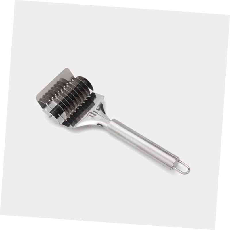 Stainless Steel Pasta Maker Machine Manual Noodle Cutter Dough Roller Tool - Image 3