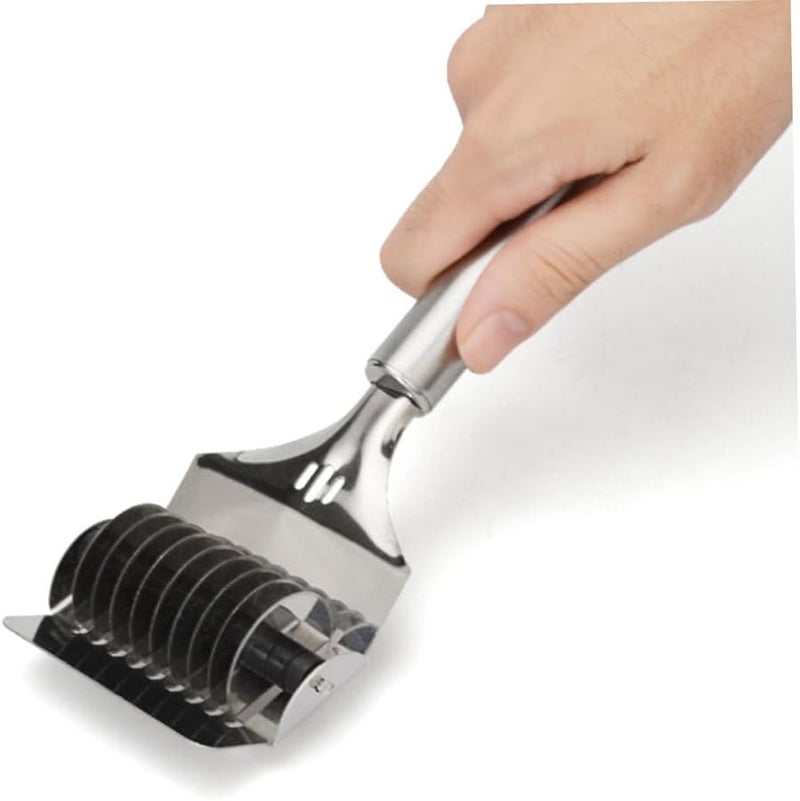 Stainless Steel Pasta Maker Machine Manual Noodle Cutter Dough Roller Tool - Image 5