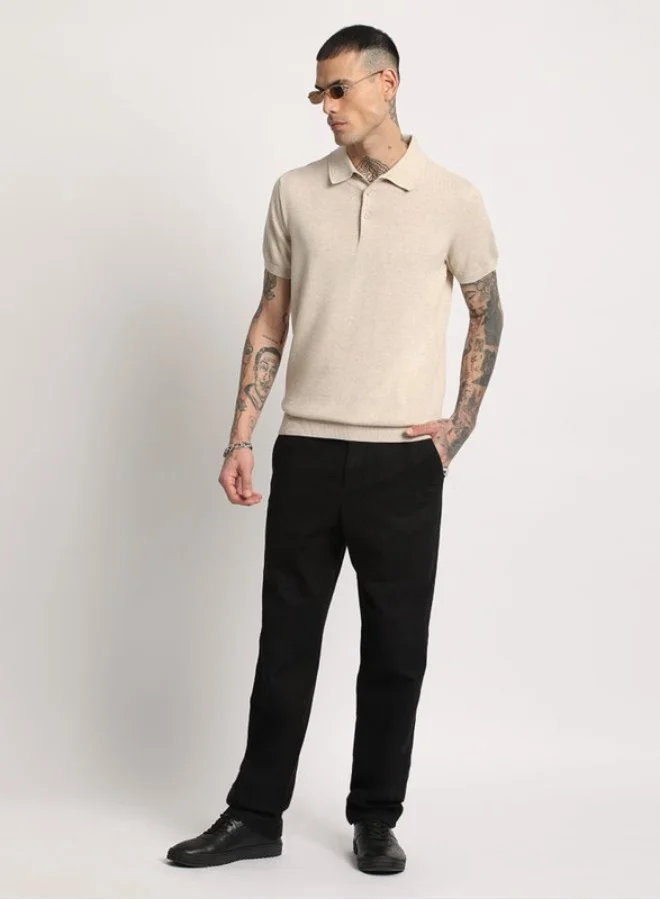 THE BEAR HOUSE Men's Polo Shirt for Casual & Semi-Formal Wear | Classic Collar Neck T-Shirt | Comfortable, Stylish & Versatile for Office, Travel, Outings & Everyday Use