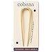 Cobana French Hair Pin â€“ 5'' Gold Metal Pin for Buns, Twists & Updos â€“ Secure Hold for Medium to Thick Hair â€“ Lightweight Styling Accessory for Women - Image 2