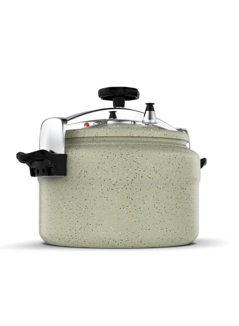 السيف  قدر ضغط جرانيت مصنوعة من الألومنيوم لون بيج 5 لتر - Image 2