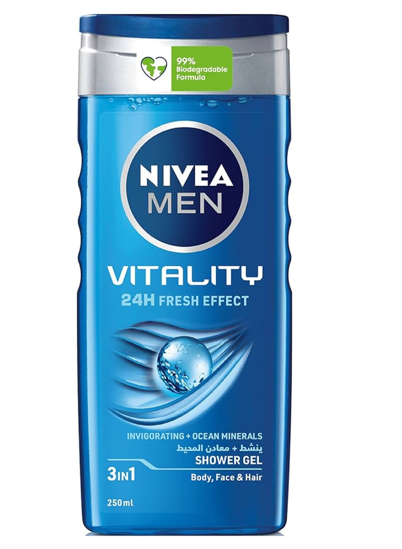 NIVEA MEN VITALITY SHOWERGEL 250ML