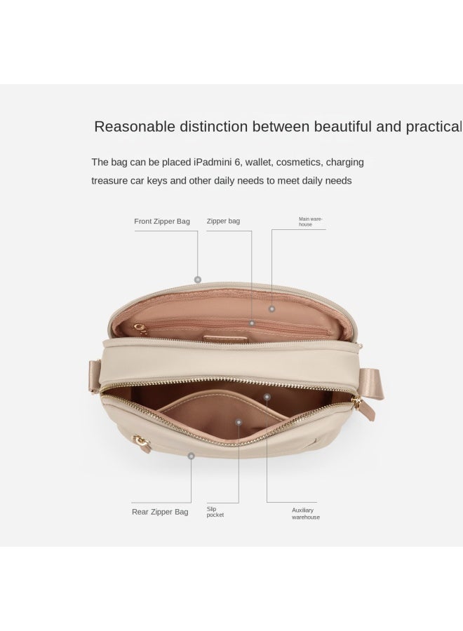 جولف حقيبة كروس بودي عصرية ومريحة للنساء، حقيبة صغيرة خفيفة الوزن بملمس ممتاز، حقيبة كتف كبيرة السعة للهواتف وحقائب السفر - Image 4