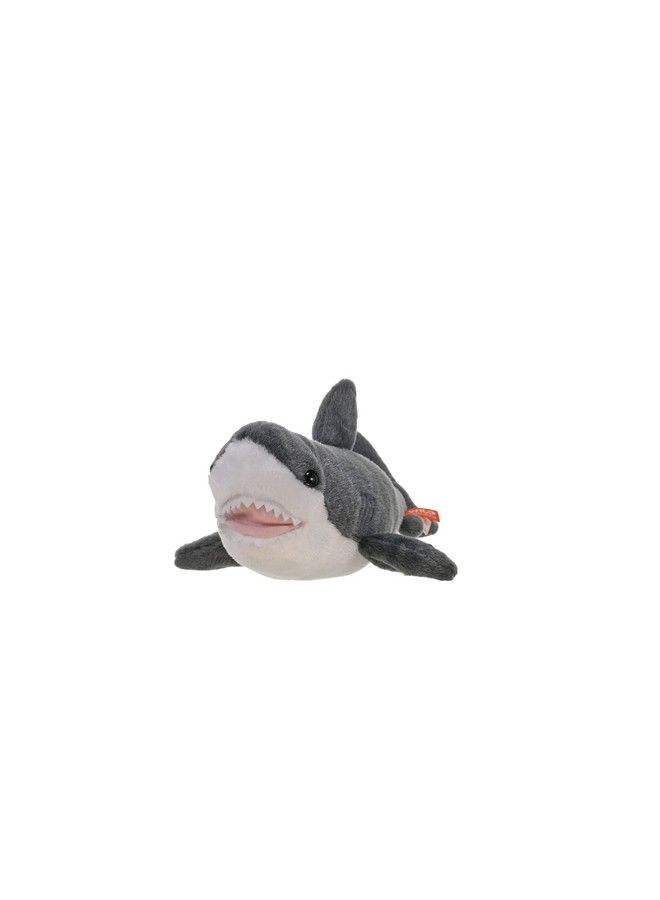 Wild Republic Great White Shark Plush Stuffed Animal Plush Toy Gifts For Kids Cuddlekins 13 Inches  - Image 3