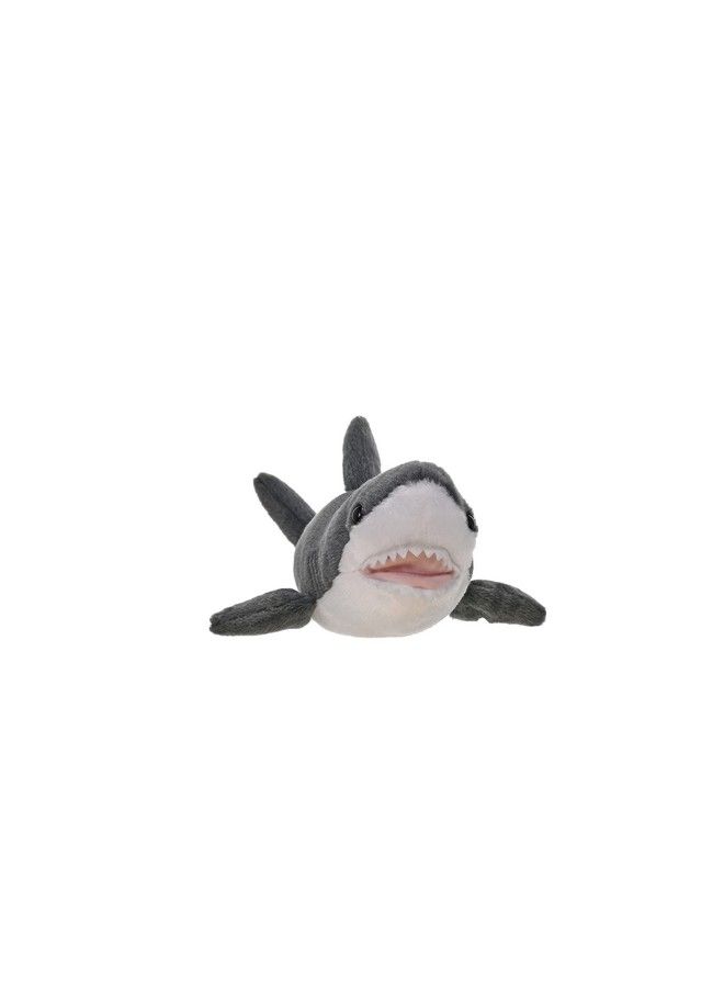 Wild Republic Great White Shark Plush Stuffed Animal Plush Toy Gifts For Kids Cuddlekins 13 Inches  - Image 2