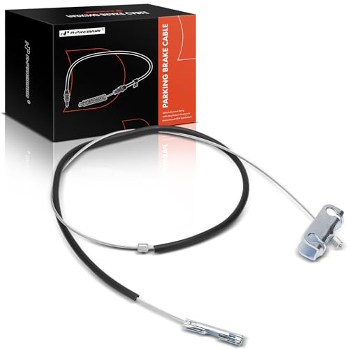 A-Premium Intermediate Side Parking Brake Cable Assembly Compatible with GMC, Chevrolet and Cadillac Models: Yukon XL 1500/Suburban 1500 2000-2006, Avalanche 1500/Escalade EXT 2002-2006, Escalade ESV - Image 1