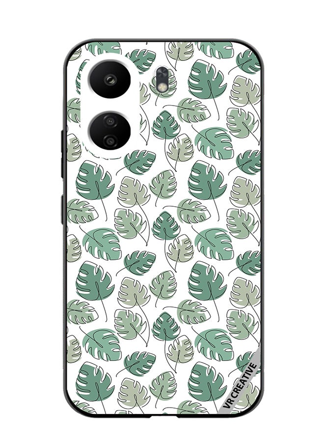 VR CREATIVE Protective Case Cover For Xiaomi Redmi 13C Flower Design Multicolour - Image 1