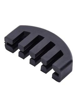 Mike Music 2PCS Violin Practice Mute, Rubber Practice Fiddle Silencer for 4/4 Violin Volume Control, Violin Silence Rubber, Rubber Violin Mute Black, Blue  - Image 2