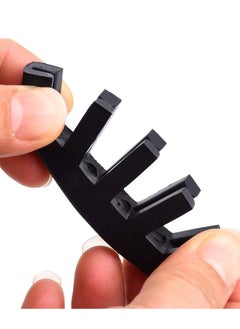 Mike Music 2PCS Violin Practice Mute, Rubber Practice Fiddle Silencer for 4/4 Violin Volume Control, Violin Silence Rubber, Rubber Violin Mute Black, Blue  - Image 3