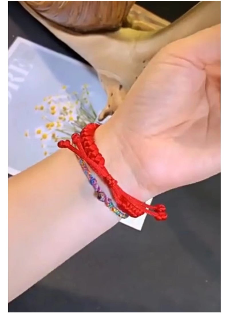 Generic Lucky red string bracelet Good luck  - Image 3