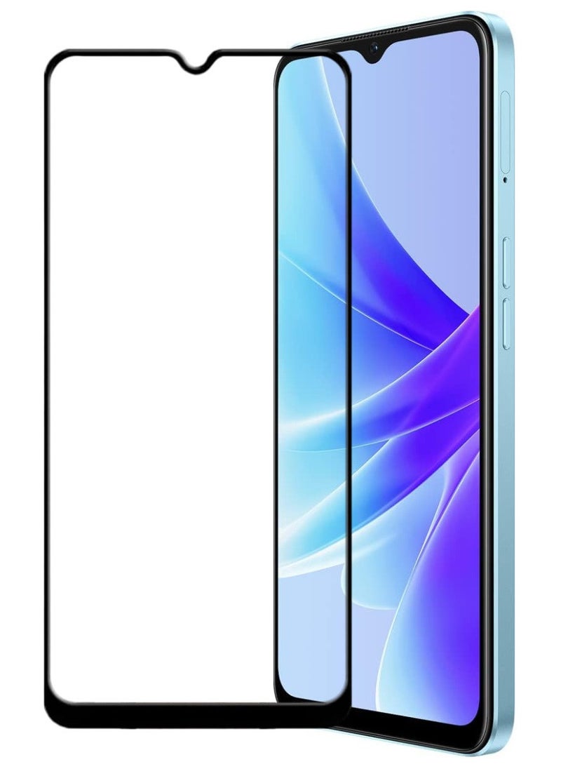 ACLIX Antistatic ESD Dustproof Premium Quality High Definition Tempered Glass Screen Protector Designed For Oppo A77 4G - Image 1