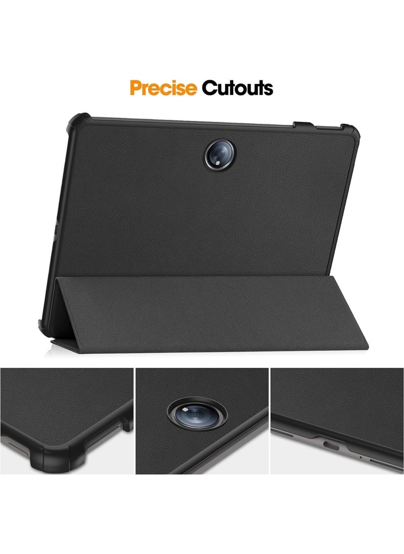 Generic - Protective Case Compatible With OnePlus Pad 2 /OnePlus Pad Pro 12.1inch 2024 Tri-Fold Smart Tablet Case,Lightweight Protective Hard PC Back Shell Slim Case Multi-Viewing Angle Case (Black) - Image 1