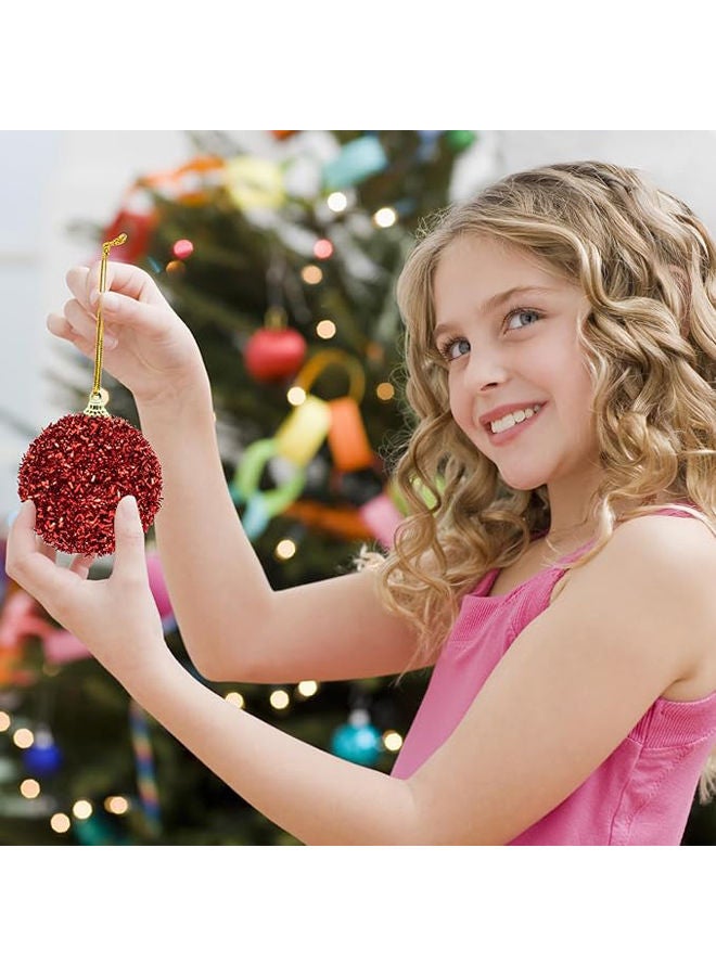 12 Pcs Christmas Ball Ornaments Shatterproof For Christmas Tree Decoration - Image 3