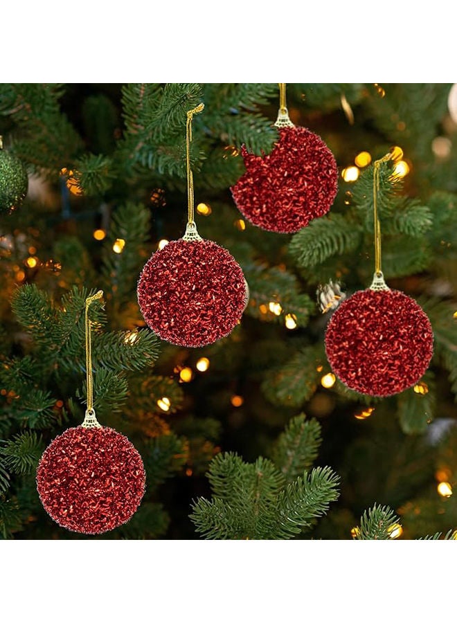 12 Pcs Christmas Ball Ornaments Shatterproof For Christmas Tree Decoration - Image 2