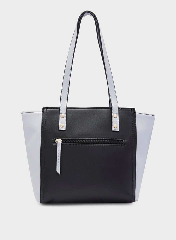 CAPRESE-EVA SATCHEL MEDIUM BLACK - Image 2