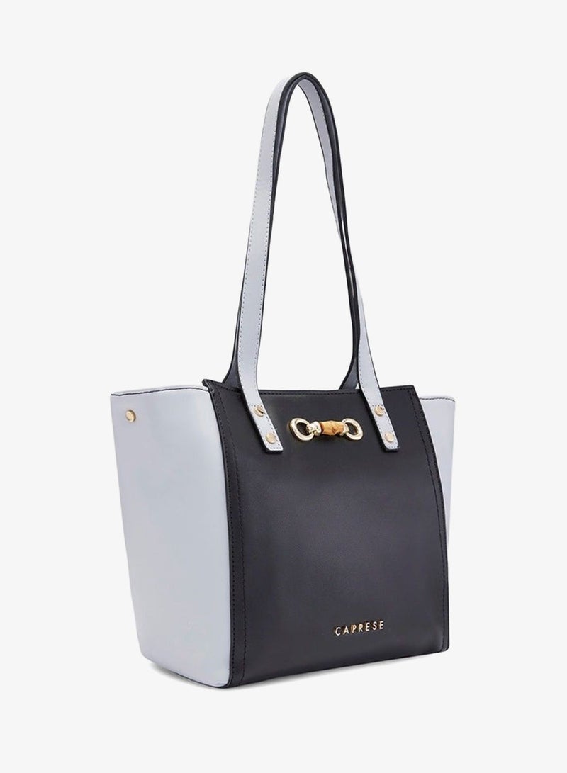 CAPRESE-EVA SATCHEL MEDIUM BLACK - Image 3