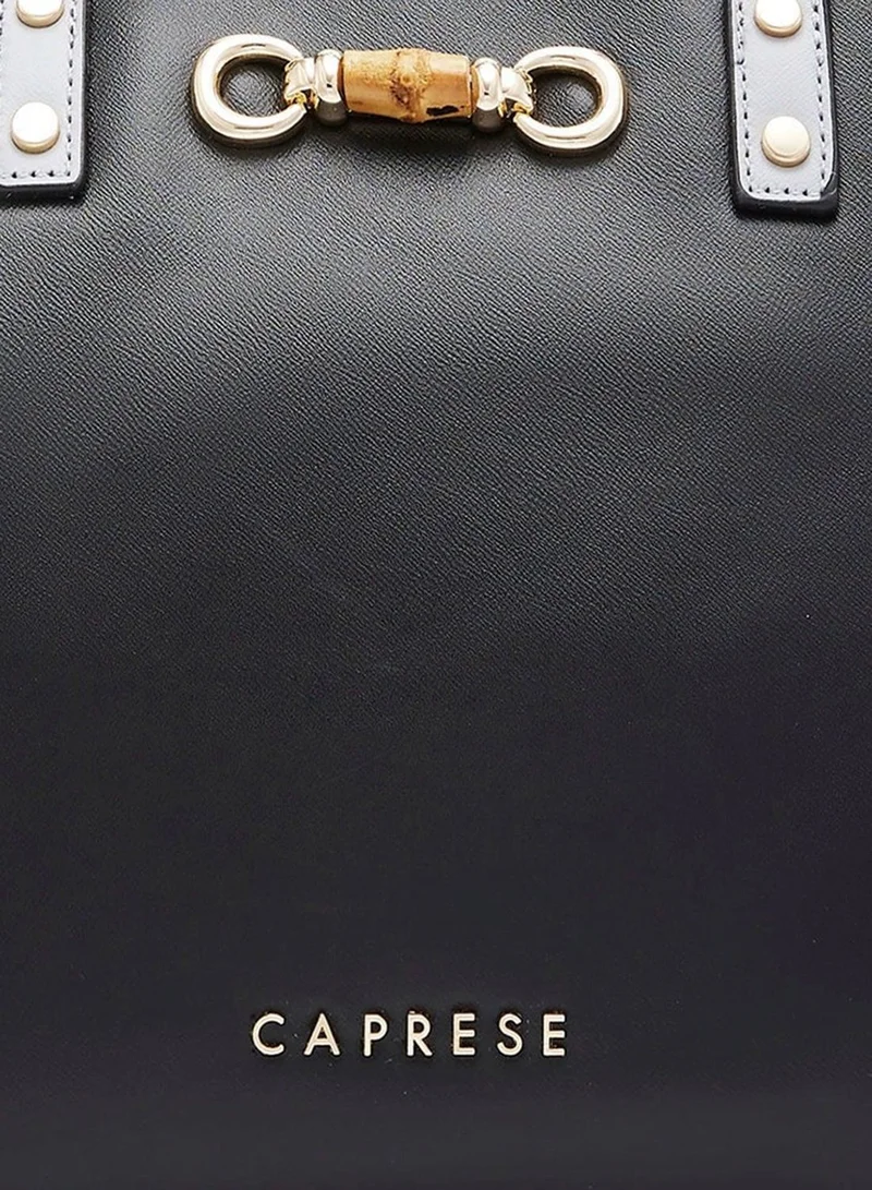 Caprese Black CAPRESE-EVA SATCHEL MEDIUM BLACK for Women | Best Price UAE