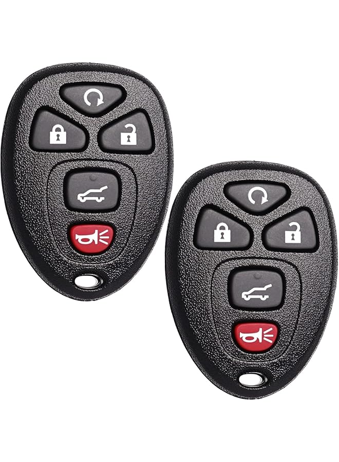 Keyless Entry Remote Control Key Fob Replacement Fits For Chevy Traverse 2007-2016 Tahoe Suburban Gmc Acadia Yukon Xl Buick Enclave Cadillac Escalade Saturn Outlook Ouc60270 Ouc60221 15913415 - Image 1