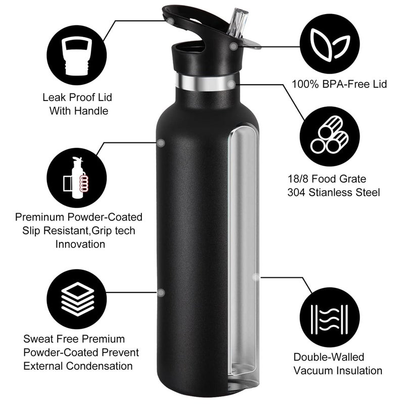 Star Babies - Bento Lunch Box With 4 Compartments & Stainless Steel Water Bottle - Retro Car - 500 ml - Image 5